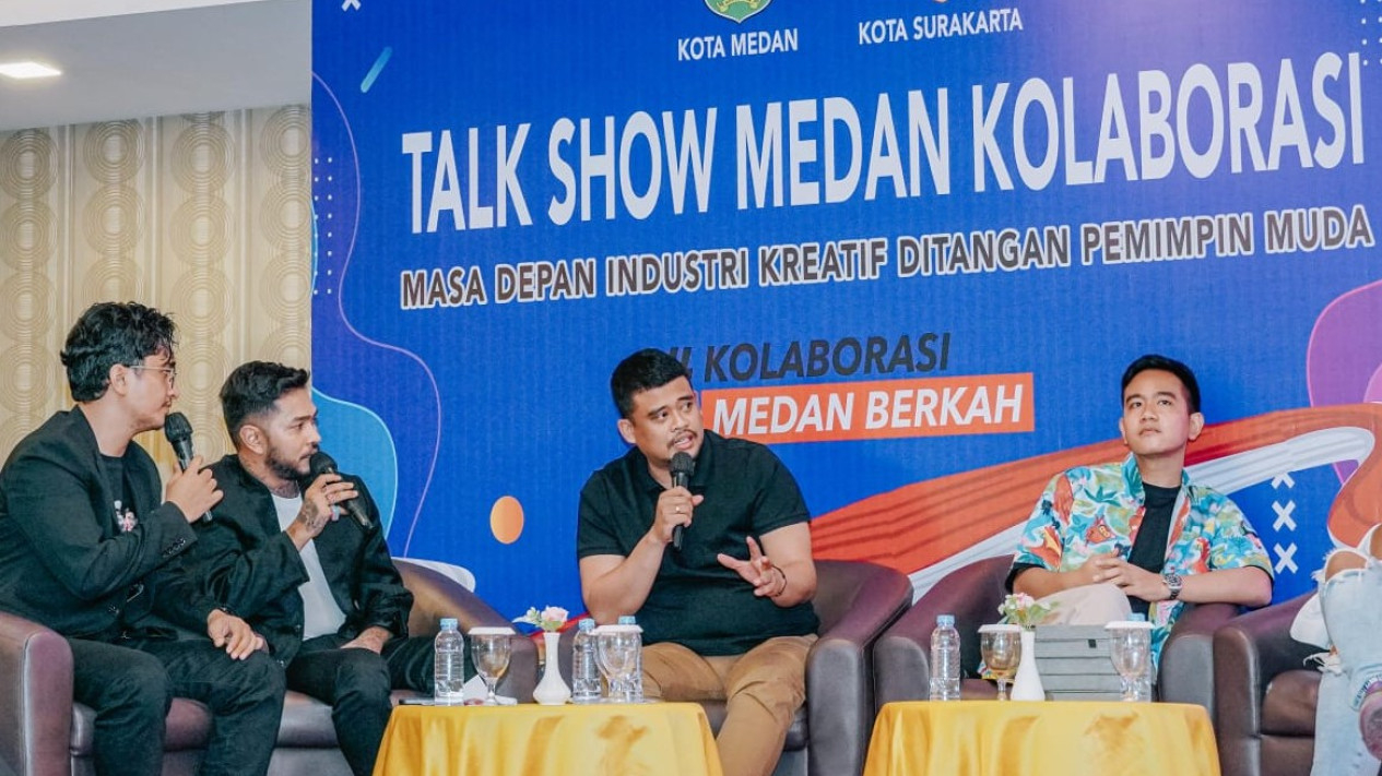 Di Hadapan Gibran Bobby Nasution Sebut Jalanan Medan Seperti Sirkuit