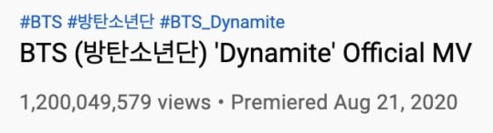 Keren! 'Dynamite' BTS Jadi MV Group KPop Tercepat yang Dapat 1,2 Milyar Views