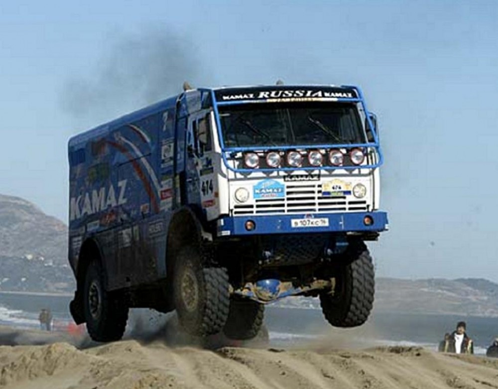 mengenal KAMAZ - Truk Raja Rally Dakkar