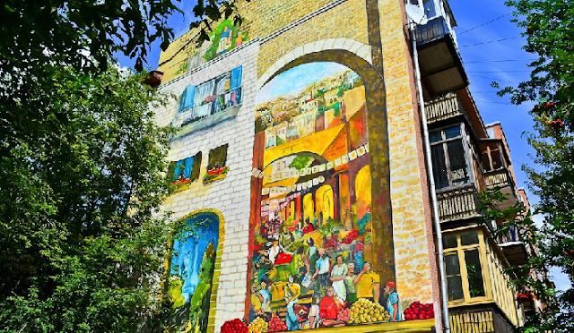 Kota Dengan Keindahan Graffiti Yang Mendunia ...kreatif tingkat tinggi Agan n sis