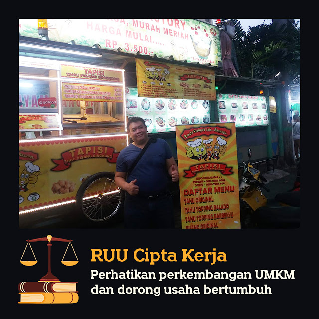 RUU Cipta Kerja Dorong UMKM Bisa Bersaing dengan Industri Besar