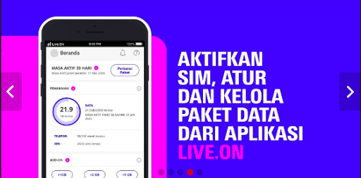 Review Live.ON, Menangkan Paket Data Gratis 1 Selama Tahun