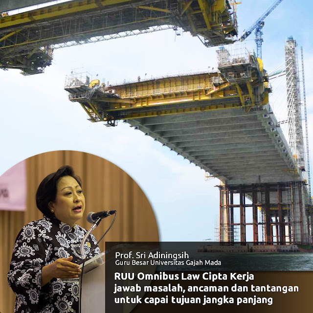 Omnibus Law akan menjawab masalah, ancaman, dan tantangan untuk tujuan jangka panjang