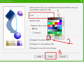 Cara Mudah Menyeleksi Objek dalam Satu Warna di Corel DRAW
