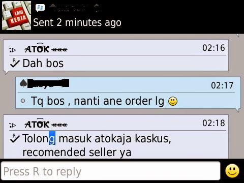 testimoni atokaja