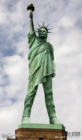 Patung Liberty Jadi Korban Photoshop