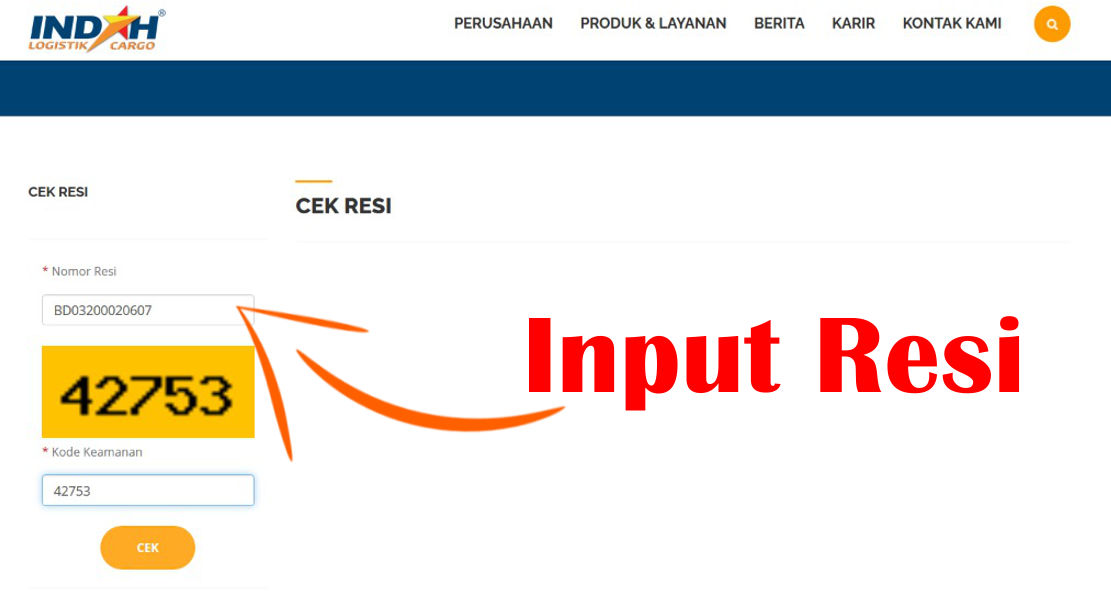 Arti Lengkap Istilah Status Pengiriman Menggunakan Indah Cargo