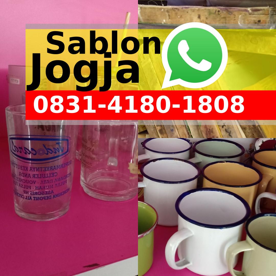 Sablon Gelas Plastik Jogja ౦83I~4I8౦~I8౦8(whatsApp)
