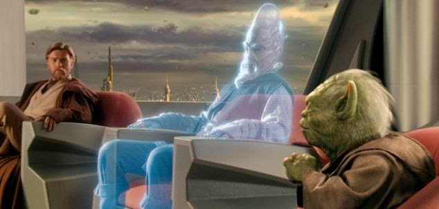 Ponsel Star Wars Memungkinkan Anda Berbicara Dengan Hologram Lawan Bicara 