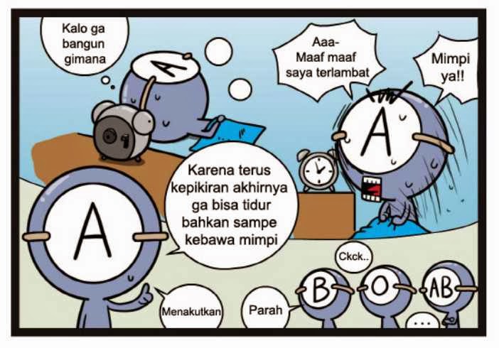 Komik GolDar (Golongan Darah), Lu yang mana gan?&#91;ngakak&#93;