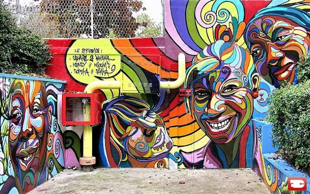 Kota Dengan Keindahan Graffiti Yang Mendunia ...kreatif tingkat tinggi Agan n sis