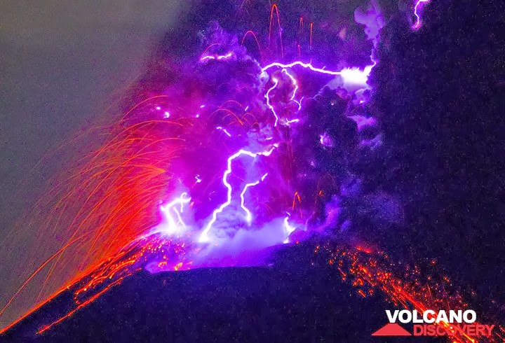 Petir Vulkanik ( Volcanic Lightning )