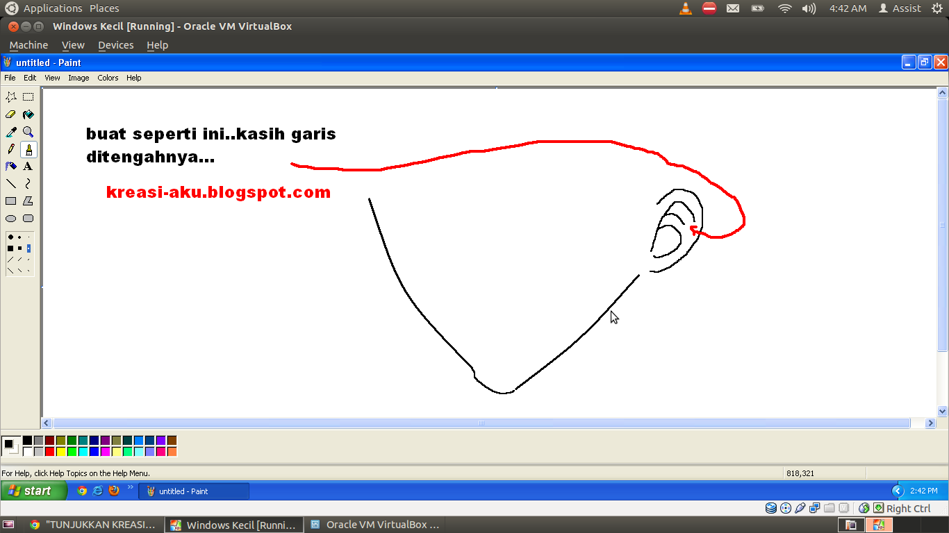 Ane Ajarin nih &quot;Membuat Karacter Sendiri &amp; Kata Mutiara&quot; by ms.Paint 