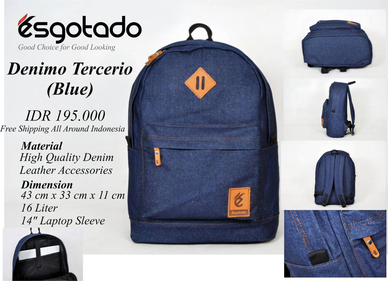 ╨╥╨╥╨╥╨ ESGOTADO ₪ Bag / Tas / Ransel ₪ Good Choise for Good Looking ╨╥╨╥╨╥╨