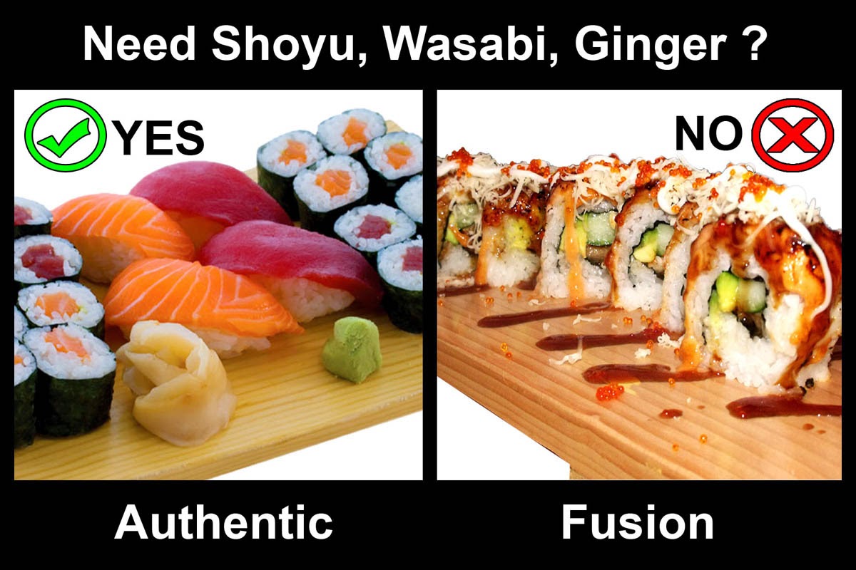 Tata cara makan sushi serta fungsi &amp; manfaat bahan pelengkapnya