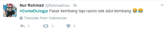 Hashtag #Cumadijogja Trending di Twitter, Lihat Yuk Serunya Cuitan #Cumadijogja !