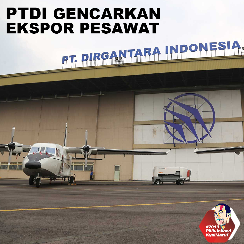 PTDI Gencarkan Ekspor Pesawat