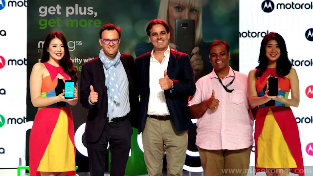 Launching Moto G5s Plus, Moto E4 Plus dan Moto C Plus #GetPlusGetMore