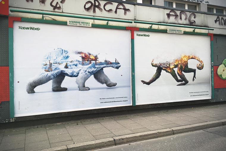 Wow ! Poster Tentang Kerusakan Alam Berikut Ini Sangat Kreatif