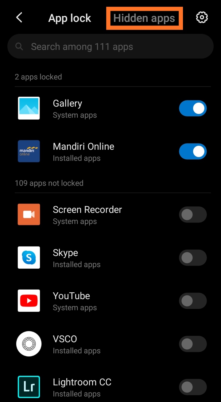 Cara Menyembunyikan Aplikasi Di Ponsel Xiaomi