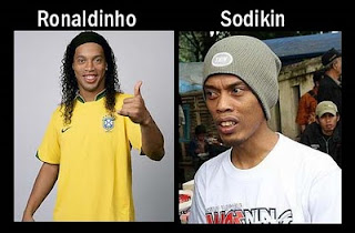 Artis Indonesia Mirip Pemain Bola