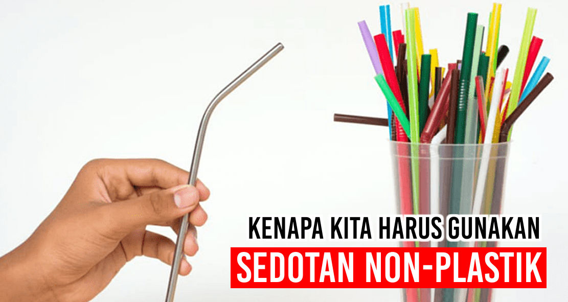 Alasan Kenapa Kita Harus Beralih Menggunakan Sedotan Non-Plastik