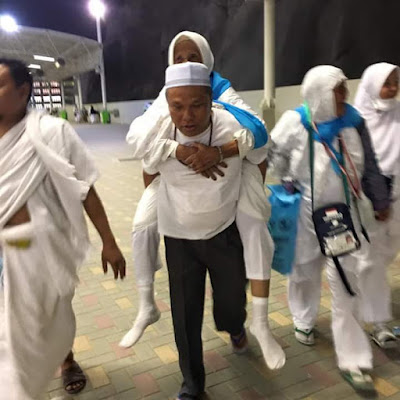Sakit Usai Melontar Jumroh, Amir Liputo Dukung Jamah Tertua Asal Minut