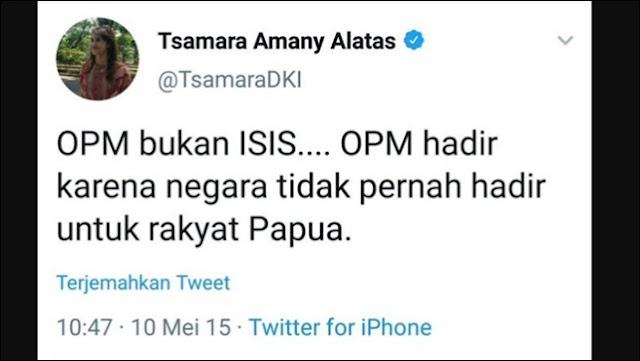 Heboh Twit Tsamara PSI tentang OPM, Kok Dihapus?