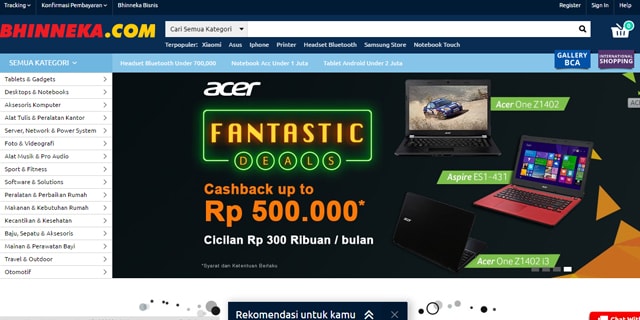 Ini Dia Kumpulan Online Shop yang Terkenal di Indonesia