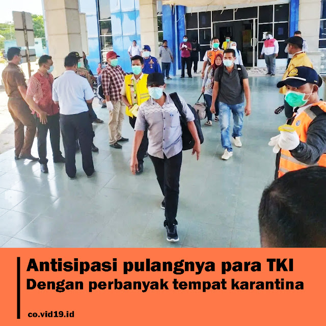 Antisipasi Pulangnya TKI Dengan Perbanyak Tempat karantina