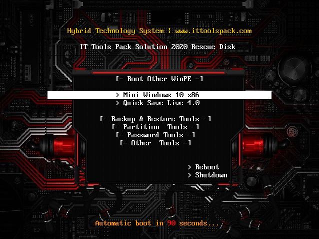 Hiren'sBootCD 2018 New Generation Sob! IT Tools Pack Solution 2018 Rescue 3.0