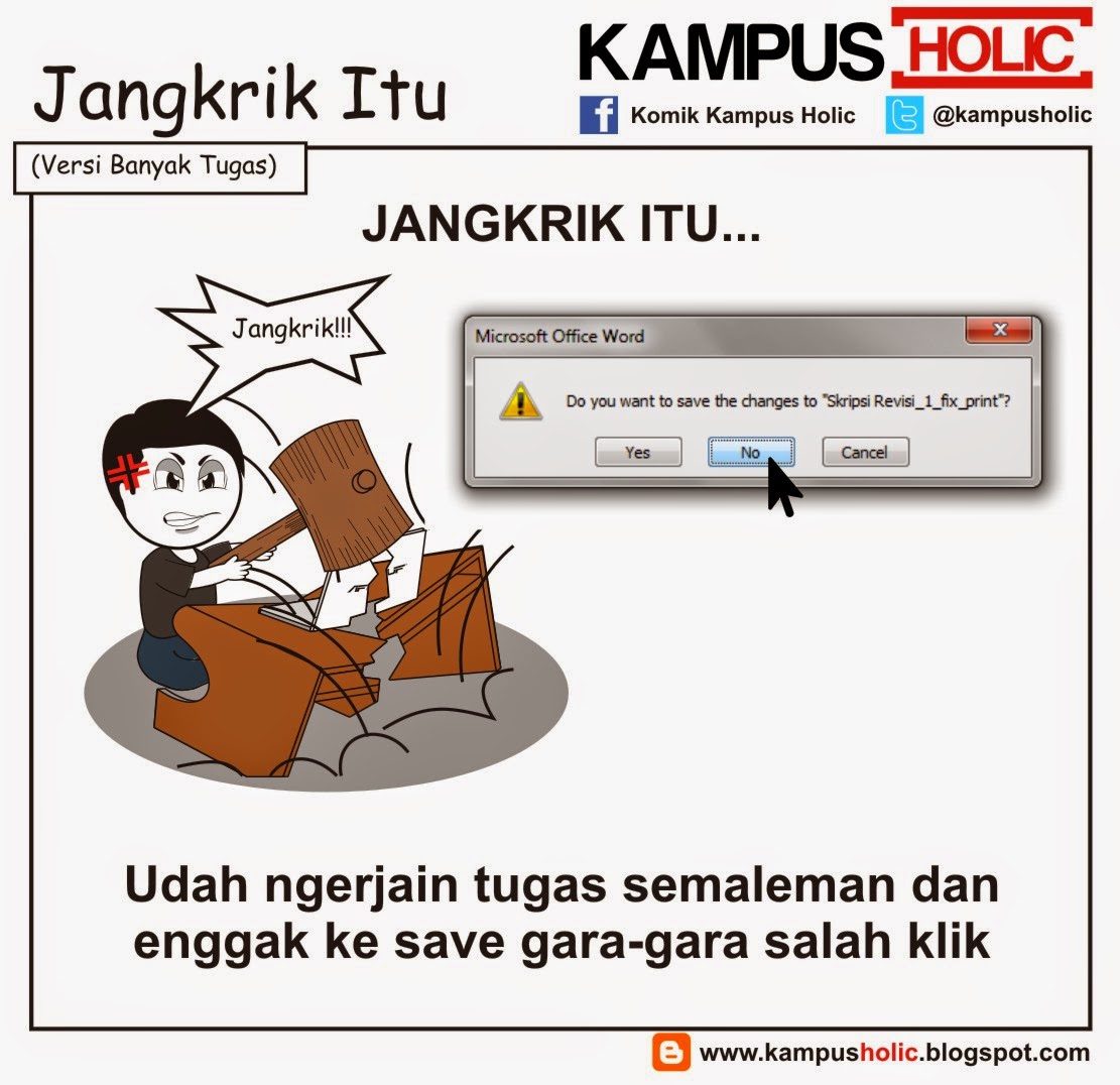 Meme Komik Seputar Kehidupan Mahasiswa