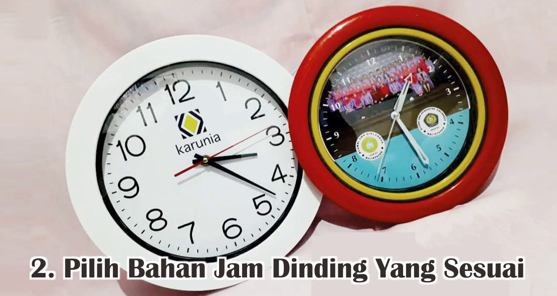 6 Tips Penting Saat Memilih Jam Dinding Untuk Souvenir 