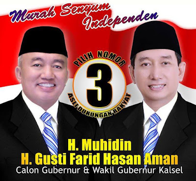 &#91;KALIMANTAN SELATAN&#93; Ayo tentukan pilihan diantara tiga pasangan calon