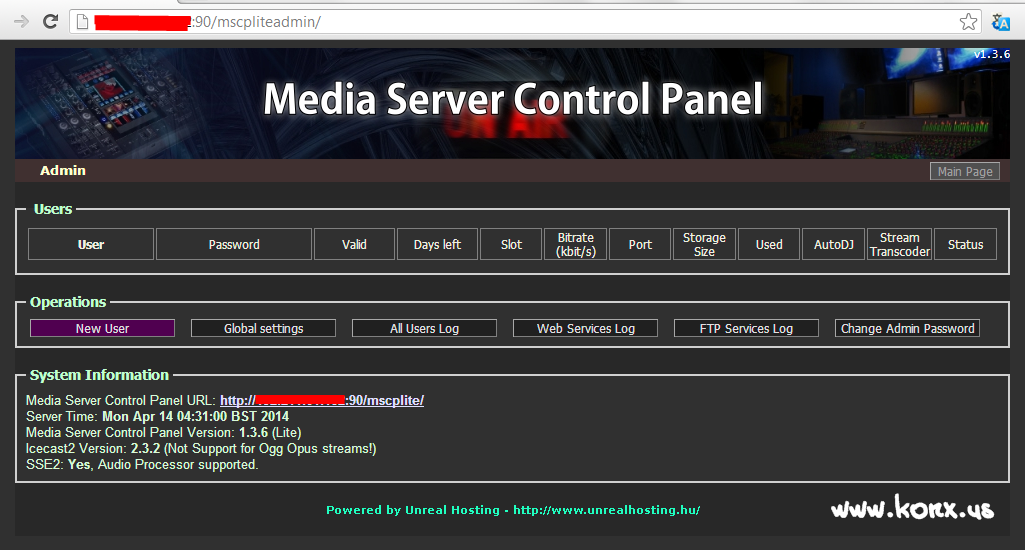 [SHARE] Cara Install "Media Server Control Panel" untuk Panel Radio