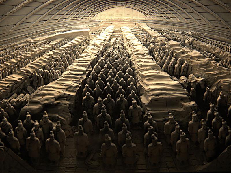 Misteri Makam Mausoleum of Qinshihuang, Xi’an,China.