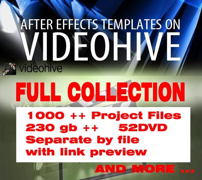 ►► VideoHive AE Template.. 62GB++ Komplet & Update: Editor Video wajib masuk gan ◄◄