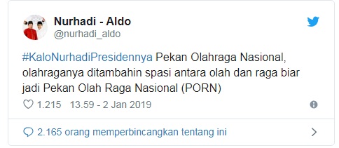 Nurhadi-Aldo: Dari tukang pijat sampai jadi pasangan capres guyonan