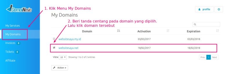 Cara Custom Domain Blogspot atau Blogger dengan Domainesia