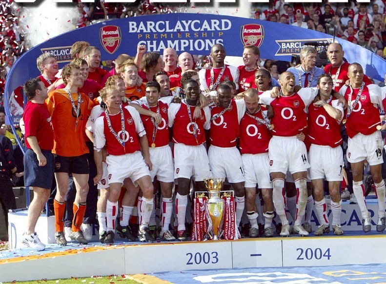 Pre Order KLOTER 2 Jersey Arsenal, 2003-2004, UNBEATEN SEASON !!!