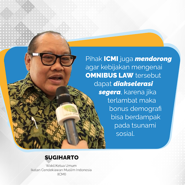 ICMI Dukung Omnibus Law Demi Pertumbuhan Ekonomi