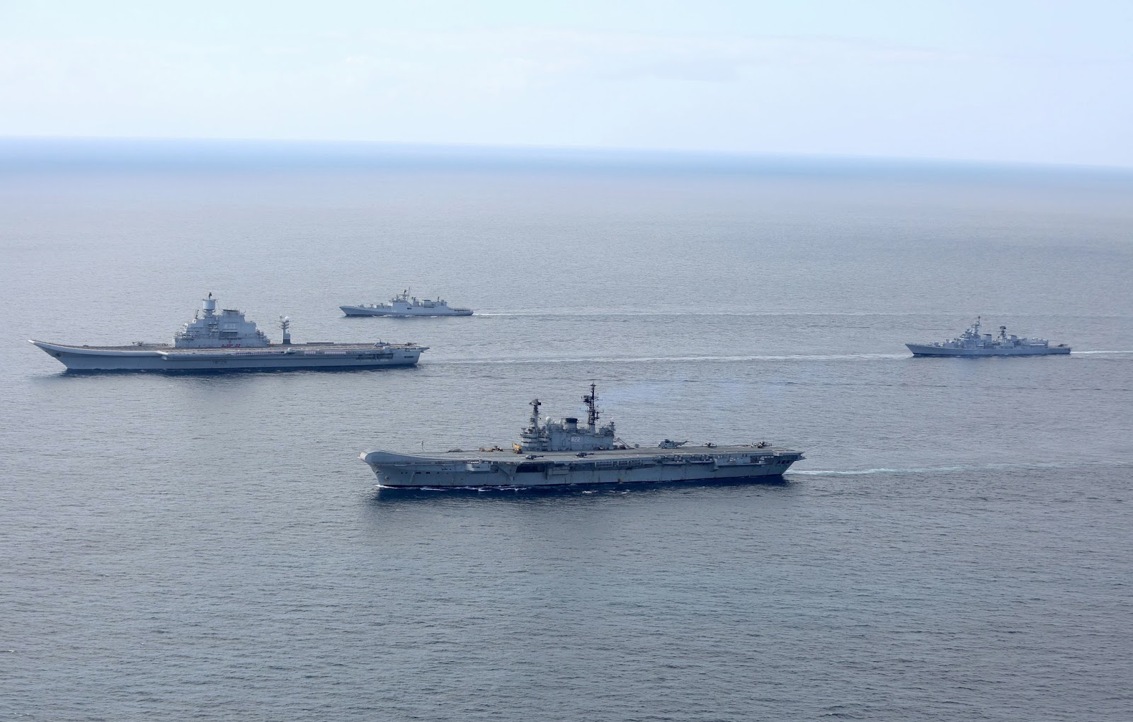 &#91;Picts&#93; Indian Navy Combined Fleet with 2 Carriers