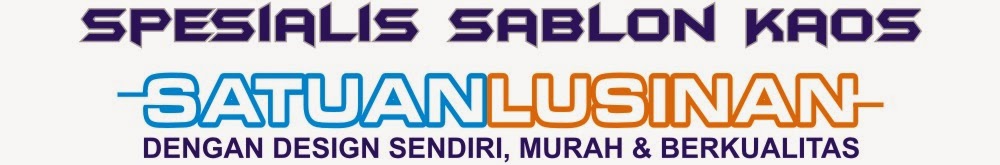 Menerima Pembuatan Kaos Sablon Satuan & Lusinan. MURAH!!!