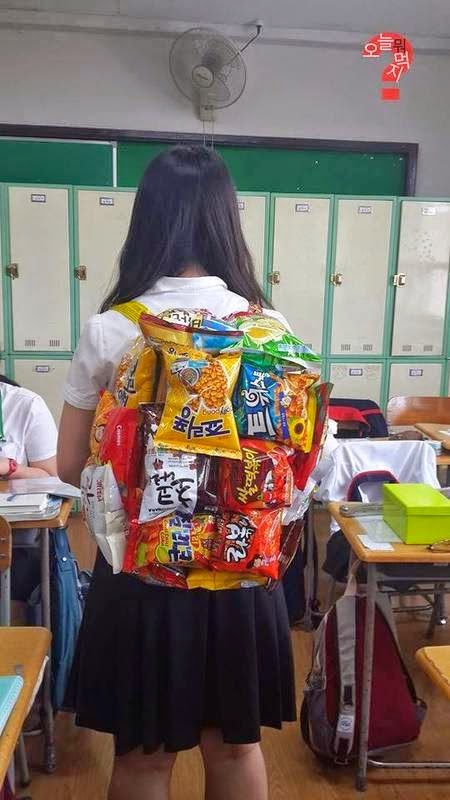 Tas Sekolah dari Snack