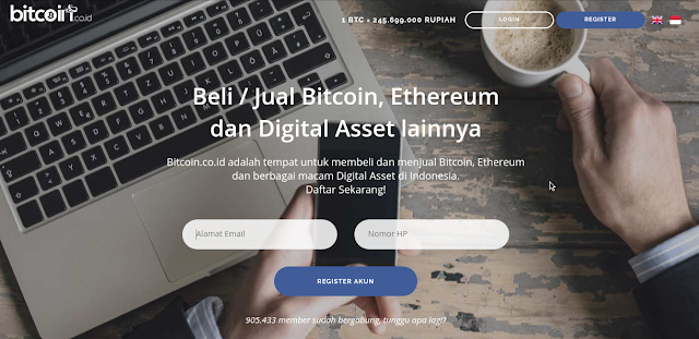 Tutorial Mendaftar Indodax