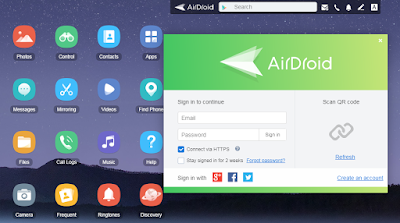 Airdroid Aplikasi Mengontrol Android Jarak Jauh