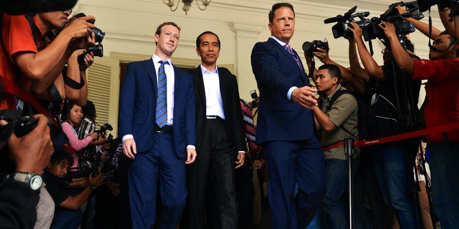 Inilah 5 Isi Pembicaraan Jokowi Dengan Mark Zuckerberg Boss Facebook