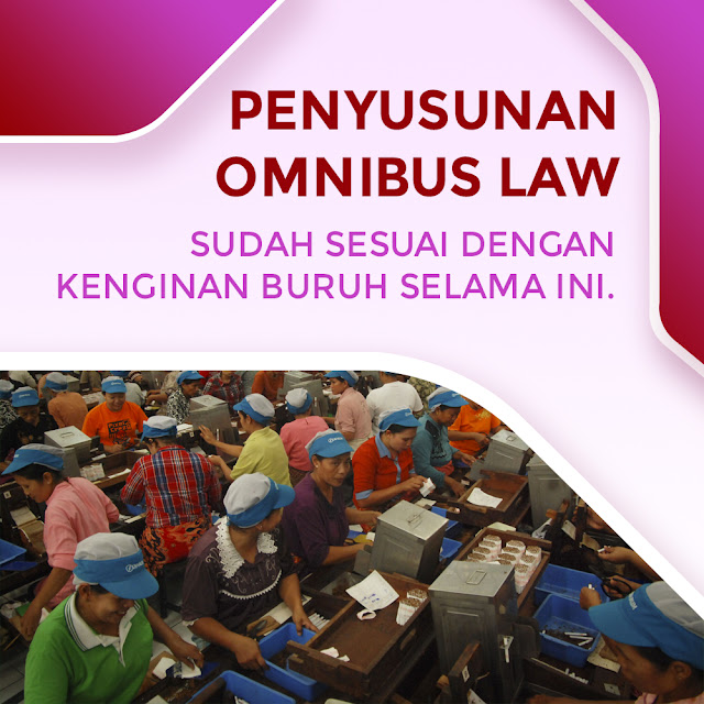 RUU Cipta Kerja Sudah Sesuai Keinginan Buruh
