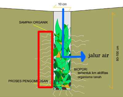 Biopori solusi mudah mengatasi krisis air