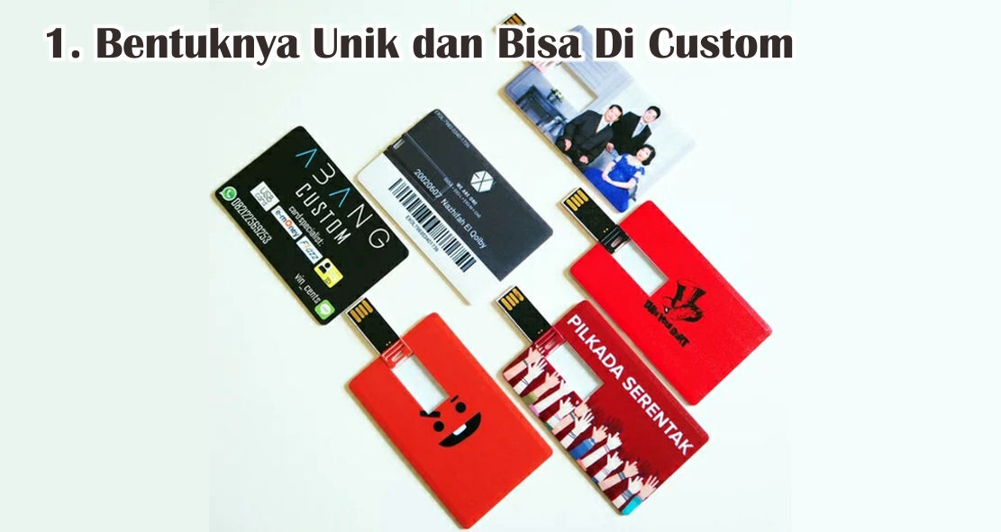  Ini Dia 6 Kelebihan Menggunakan Flashdisk Kartu Sebagai Souvenir Promosi !